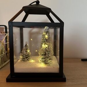 Bottlebrush Christmas Tree Lantern - Battery Operated